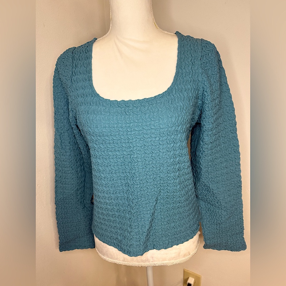 NWT Maurices XS Square Neck Long Sleeve Top
